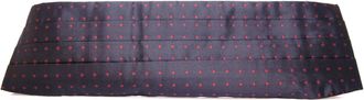 Dolce & Gabbana Black Waist Tuxedo Smoking Belt Mens Cummerbund