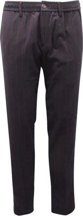 White Sand Trunk Pants in Freddy-stijl - Heren - Slim Fit Broeken - Blauw - M - Broeken