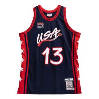 Mitchell & Ness Team USA 1996-97 Jerseys Shaquille ONeal 13 AJY4SB19059-USANAVY96SON