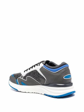 Ferragamo Gancini Rainbow Sneaker - Gray