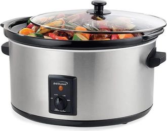 Brentwood 8 Quart Slow Cooker in Stainless Steel at Nordstrom