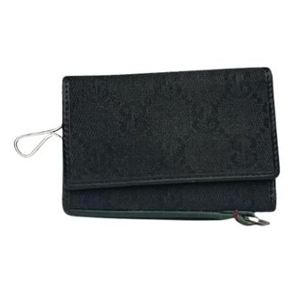 Gucci Portachiavi Pre-owned in cotone - - Pre-owned - Donna - Nero - ONE SIZE
