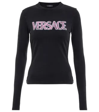 Saldi Magliette a maniche lunghe Versace da Donna 1 Prodotti Stylight