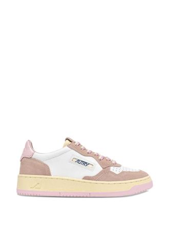 Autry Pink Logo Sneakers