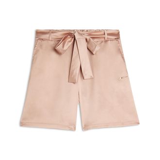 Freddy Pantaloni corti Donna Eleganti con chiusura a Fiocco