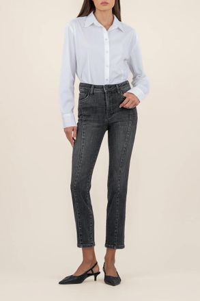 Kut from the Kloth Reese High Rise Fab Pants In Create W/ Grey Base Wash
