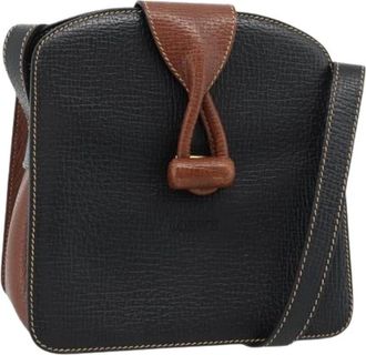 Loewe Pre-owned Schoudertas - Dames - Vintage Schoudertas - Zwart - ONE Size - Leer - Vintage