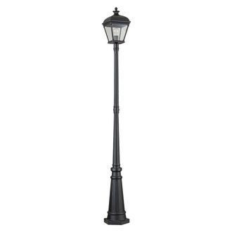 Elstead Lighting Farola, IP44, aluminio fundido, negro, H216.4cm