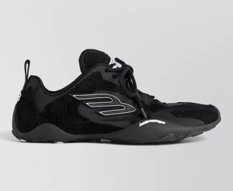 Balenciaga corduroy panel low-top sneakers