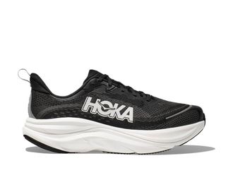Hoka One One Mens Skyflow Shoe In Black/white