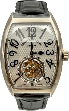 Franck Muller Cintree Curvex Automatic White Dial Mens Watch 8880 T MC