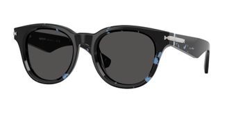 Burberry Dark Grey Oval Mens Sunglasses BE4439 411187 51