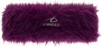 Balenciaga Bodies Hoofdband - Dames - Accessoires - Paars - Maat: ONE Size Poliester