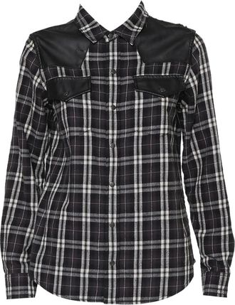 Current Elliott Camicia tartan - Nero