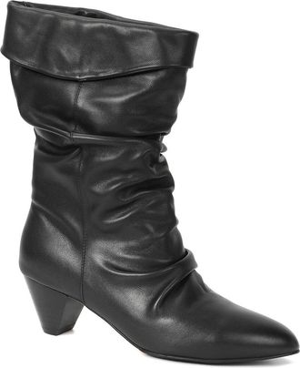Tiffany & Fred Slouch Cuff Leather Boot