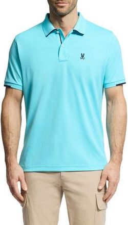 Psycho Bunny Elliston Slim Fit Sport Piqu&eacute; Polo in Bachelor Button at Nordstrom Rack, Size 5(M)