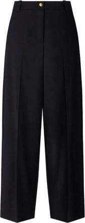 Pinko Cropped Broeken - Dames - Broeken - Blauw - M - Broeken