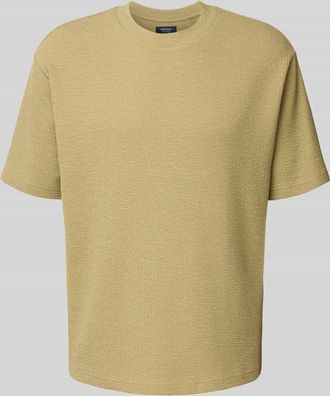 Mc Neal T-Shirt mit geripptem Rundhalsausschnitt in Schilf, Gr&ouml;&szlig;e XXL