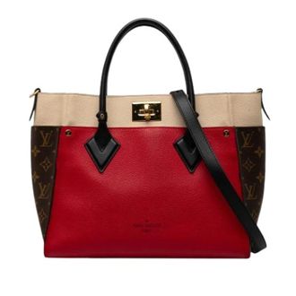 Louis Vuitton Pre-owned On My Side MM - Dames - Pre-owned - Veelkleurig - Maat: ONE Size Leer