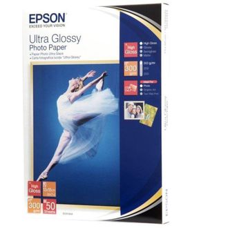 Epson Ultra Glossy Photo Paper 13x18 Cm, 50 Sh., 300 G S 041944
