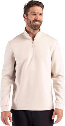 Clique Haven Recycled Mens Quarter Zip Sweatshirt