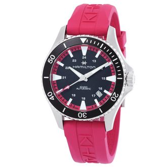Hamilton Khaki Navy Automatic Black Dial Mens Watch H82395330
