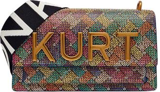 Kurt Geiger Shoreditch Crossbody Bag - Dames - Schoudertassen - Veelkleurig - ONE Size - Katoen - Tassen