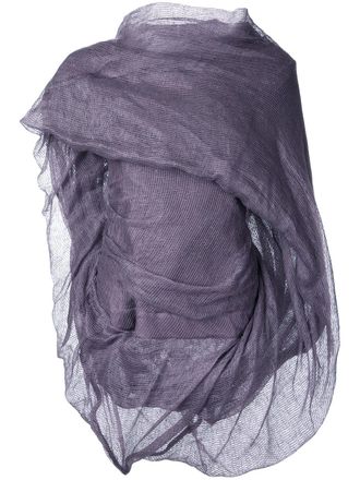 Rick Owens Garland wrap top - Purple