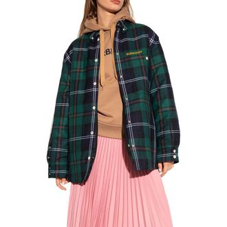 Burberry Womens Bicolor Wool Clothing