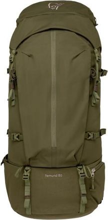 Norr&oslash;na Femund Synkron4 80 Pack Trekkingrucksack - Unisex | oliv