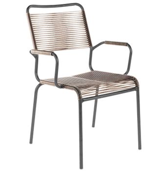 Schubiger M&ouml;bel Spaghetti-Stuhl Rigi mit Armlehnen