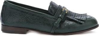 Ermanno Scervino Schoenen, Dames, Groen, 39 EU, Leer, College Loafer
