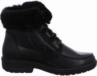 Ganter Veterenkelboot - Dames - Schoenen - Zwart - Maat: 39 EU Leer