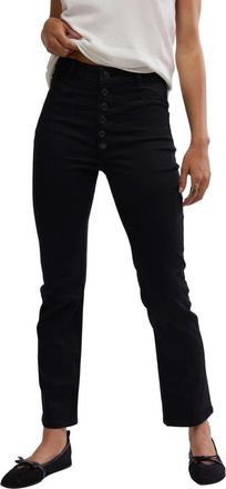 Free People Aura High Waist Slim Cigarette Jeans in Vibes at Nordstrom, Size 24