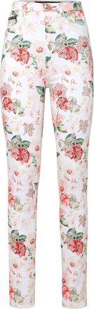 Philipp Plein Super High Waist Jegging Flowers