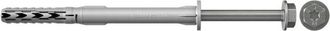 Fischer 046345 Taco Largo Nylon Para Marcos Con Tornillo Inoxidable Sxr 10x160 Fus A4 (envase 50 Uds)