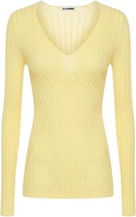 Jil Sander Donna, Maglie, Giallo, M, new