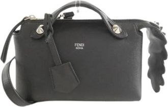 Fendi Pre-owned Leren Mini Tas - Dames - Vintage Mini Tas - Zwart - ONE Size - Leer - Vintage