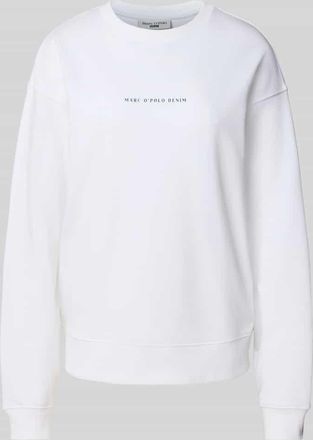Marc O'Polo Denim Marc OPolo Denim Oversized Sweatshirt aus reiner Baumwolle in Weiss, Größe XL
