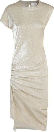Paco Rabanne draped dress - Grey
