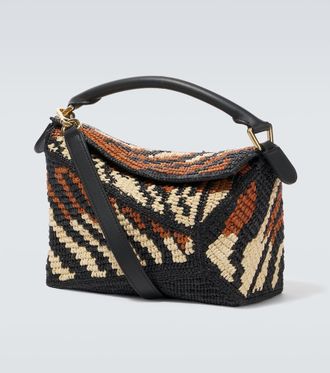 Loewe Paulas Ibiza Puzzle Edge Small shoulder bag