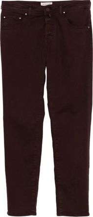 Jacob Cohen Straight Jeans - Heren - Regular Fit Jeans - Rood - W31 - Jeans