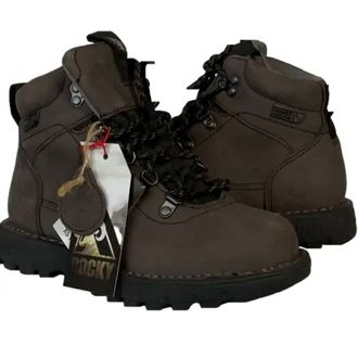 Rocky Mens Legacy Thirtytwo Waterproof Hiking Boots In Brown