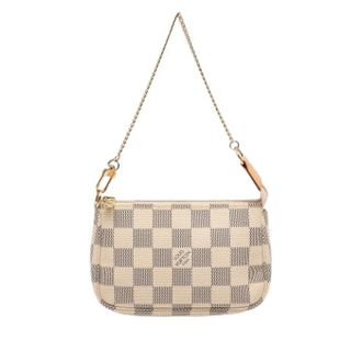Louis Vuitton Pre-owned Mini Pochette Accessoires - Dames - Pre-owned - Wit - Maat: ONE Size