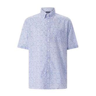 Paul & Shark Paul & Shark, Short Sleeve Shirts, male, Blue, Size: 2XL Short Sleeve Shirt