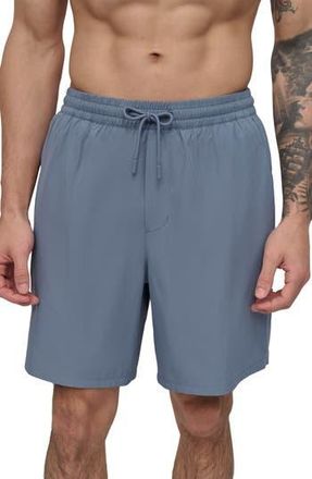 DKNY Core Volley Swim Trunks in Dusty Blue at Nordstrom Rack, Size Xx-Large