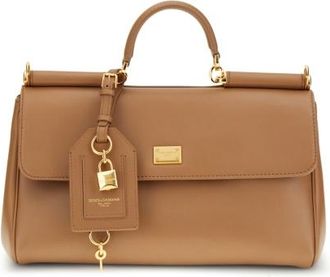 Dolce & Gabbana Dolce & Gabbana My Sicily Handbag - Caramel Calf Leather