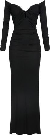 Elisabetta Franchi Womens Dresses Black