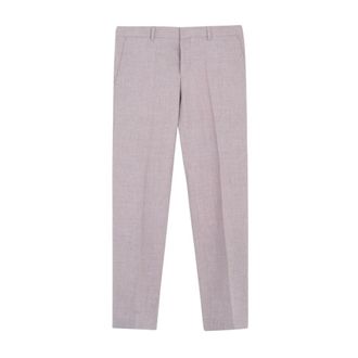HUGO BOSS H Genius 253 Trousers - male - Boss - Suit Trousers - Purple - XL - Trousers