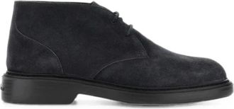 Hogan Schoenen, Heren, Blauw, 42 1/2 EU, Leer, H704 Allaccaito 2 Fori